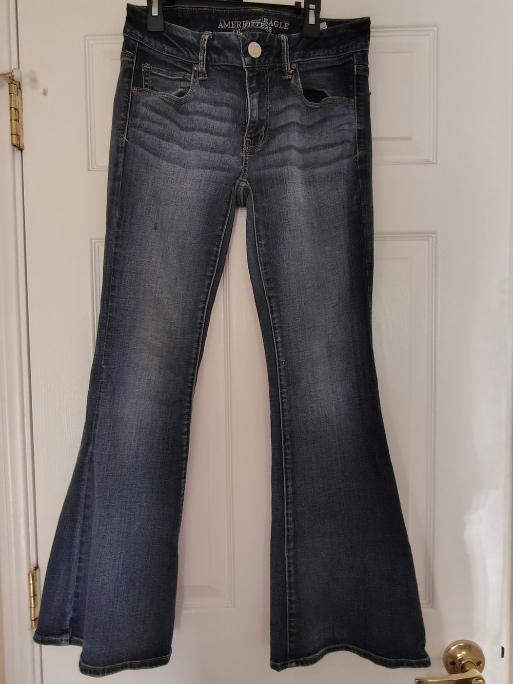 American Eagle Outfitters Dark Wash Flare Jeans